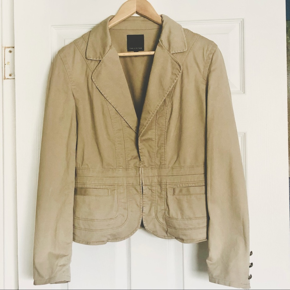 The Limited Khaki Casual Jacket | Size: Large